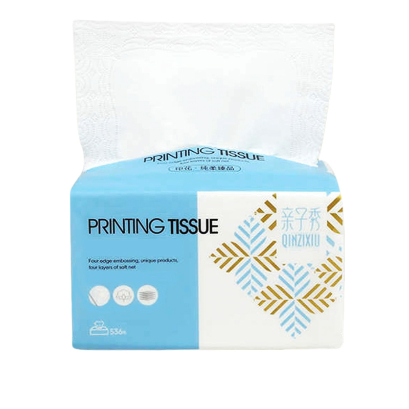 100% Wood Pulp White Tissue for Wipe Face