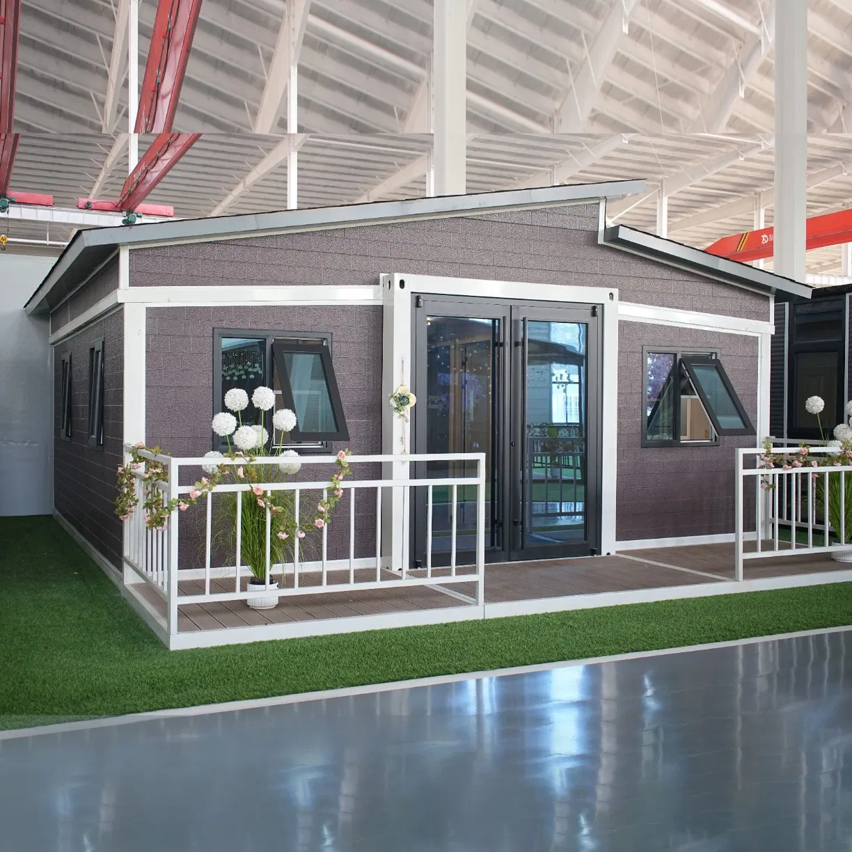 20FT/30FT/40FT Modern Prefab Luxury Prefabricated Container Living Villa 2 Bedroom Home Expandable with Bathroom and Kitchen Container House
