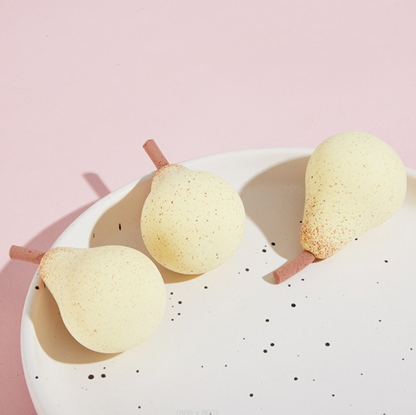Fruit Makeup Egg Strawberry Peach Pear Lemon Avocado Makeup Sponge Puff Powder Puff