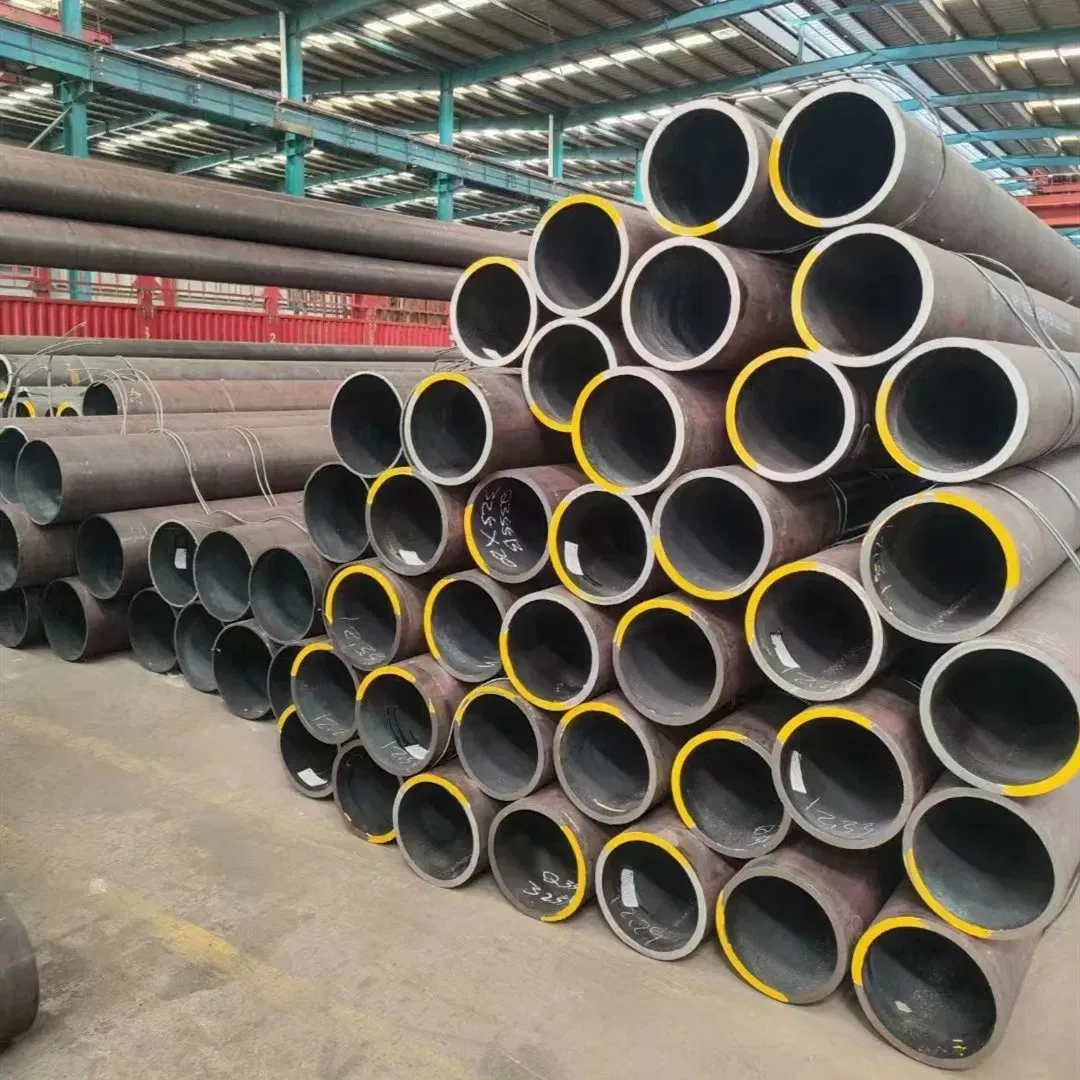 ASTM A106 A53 Hot-Rolled Carbon Steel Seamless Pipes for Oil and Gas