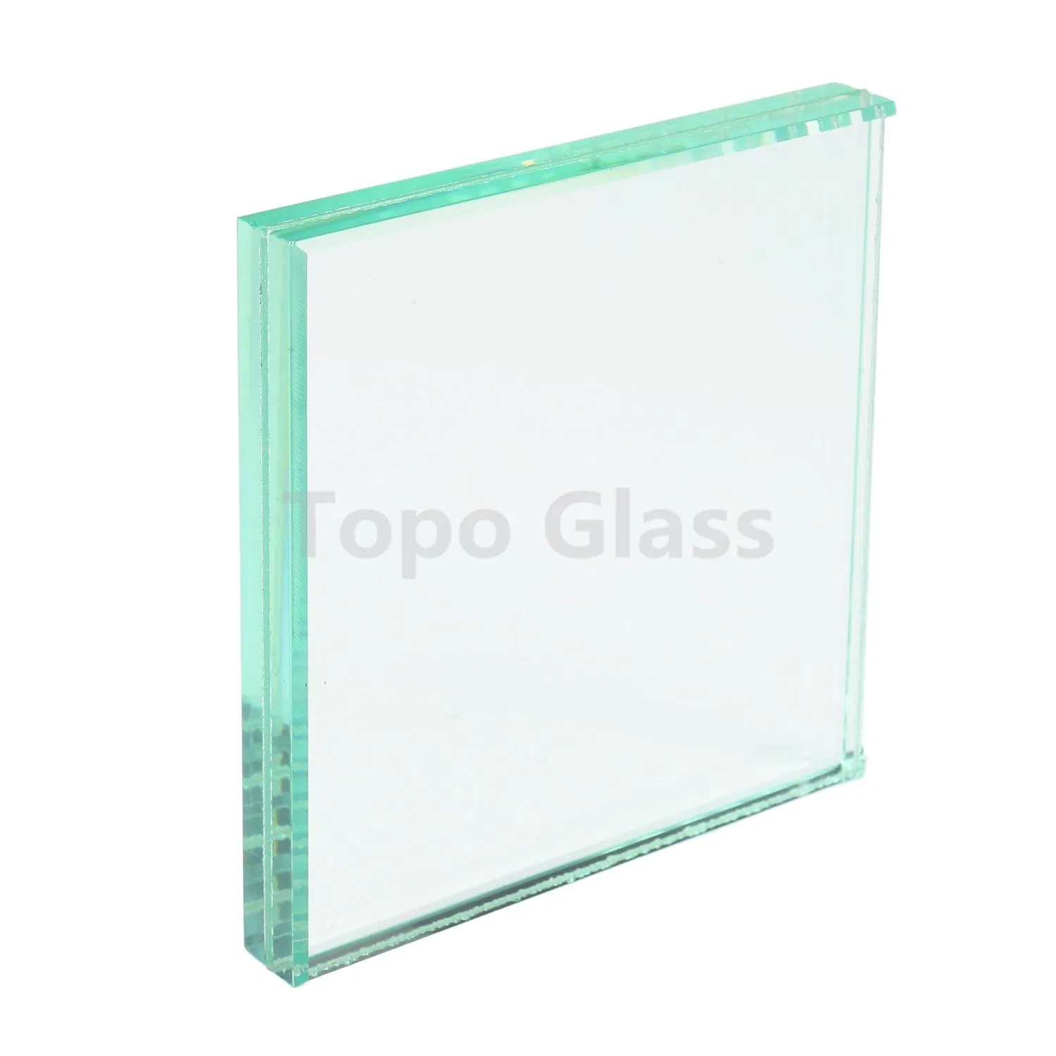 15mm+15mm+15mm+15mm Low Iron Strenghened Tempered Multi-Layers Laminated Glass for Safety Building (LG-TP)
