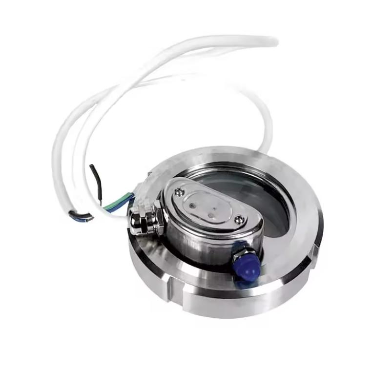 Sanitary Stainless Steel Sight Glass with Light