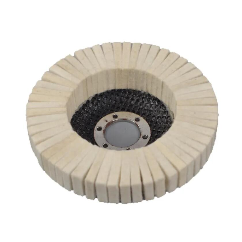 Polishing Wheel Buffing Wheels Buffer Pad Wool Felt Flap Disk for Medical Glass Marble