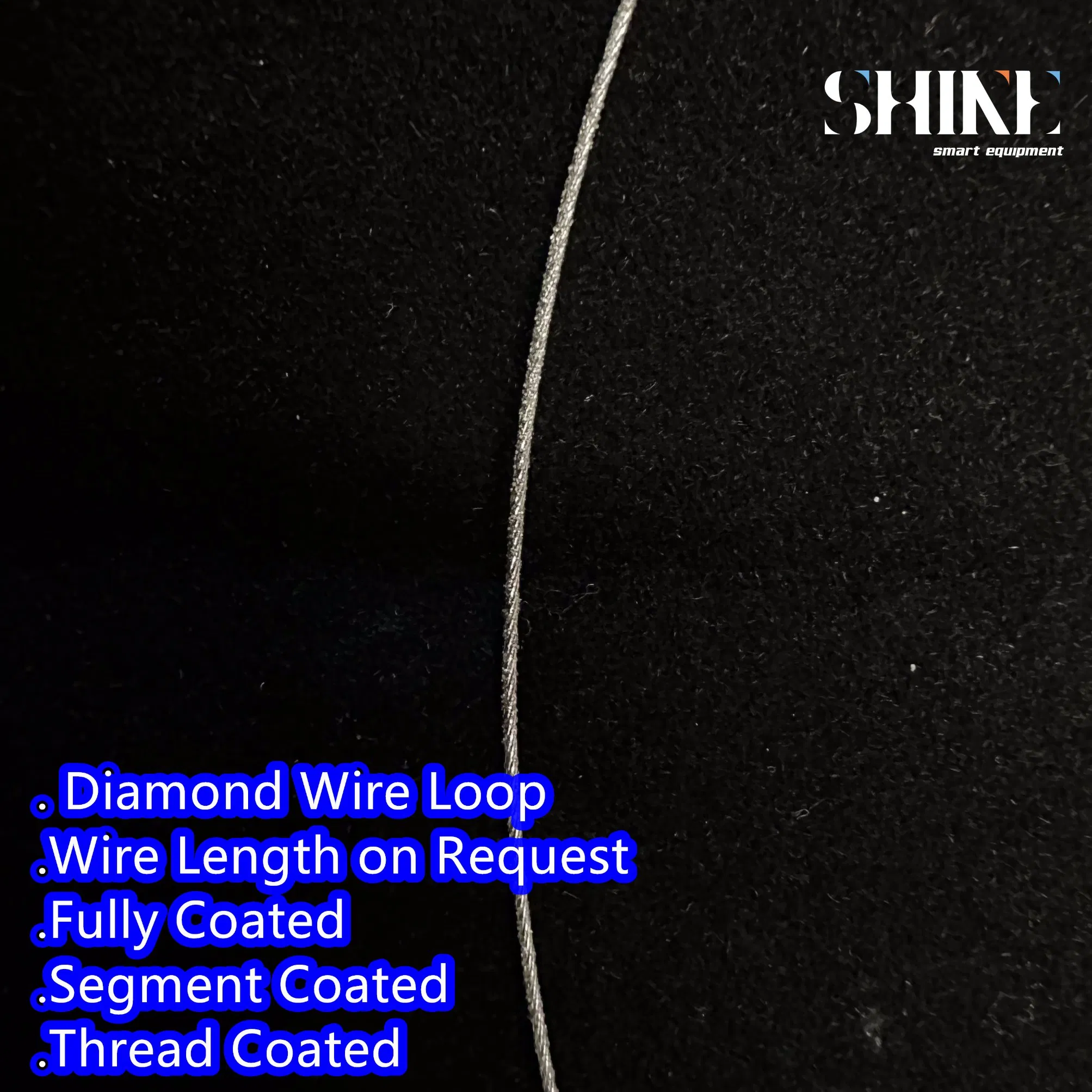 New Tech Diamond Wire Loop Saw for Unique Crystal Jade Cutting