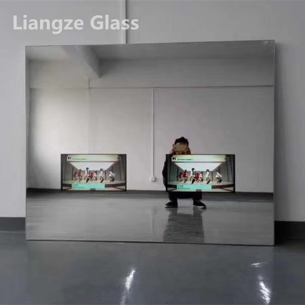 1.1-5mm Nonconductive Half Mirror Glass for Magic Mirror Display