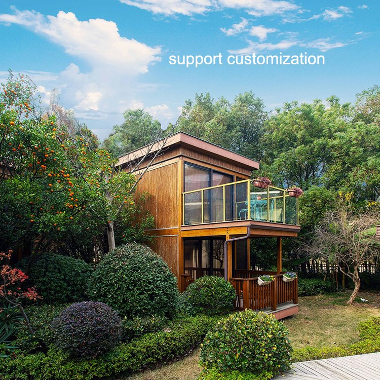 Custom SPF Engineered Wood Portable House Ecological Wooden House UK Wooden Prefabricated Houses Prices