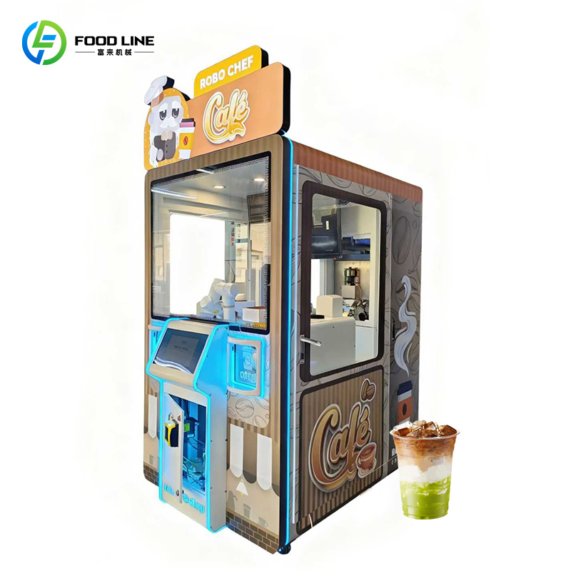 Multi - Function High - Efficiency Fully Automated Industrial - Grade Robot Coffee Machine