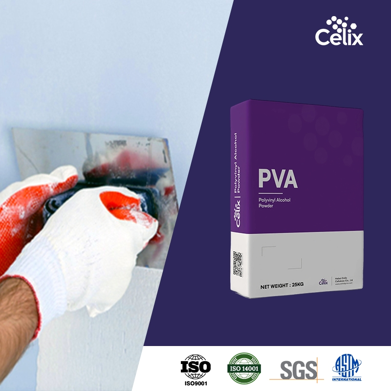 PVA-2488 for Gypsum Based Fireproof Coating Putty Real Stone Paint