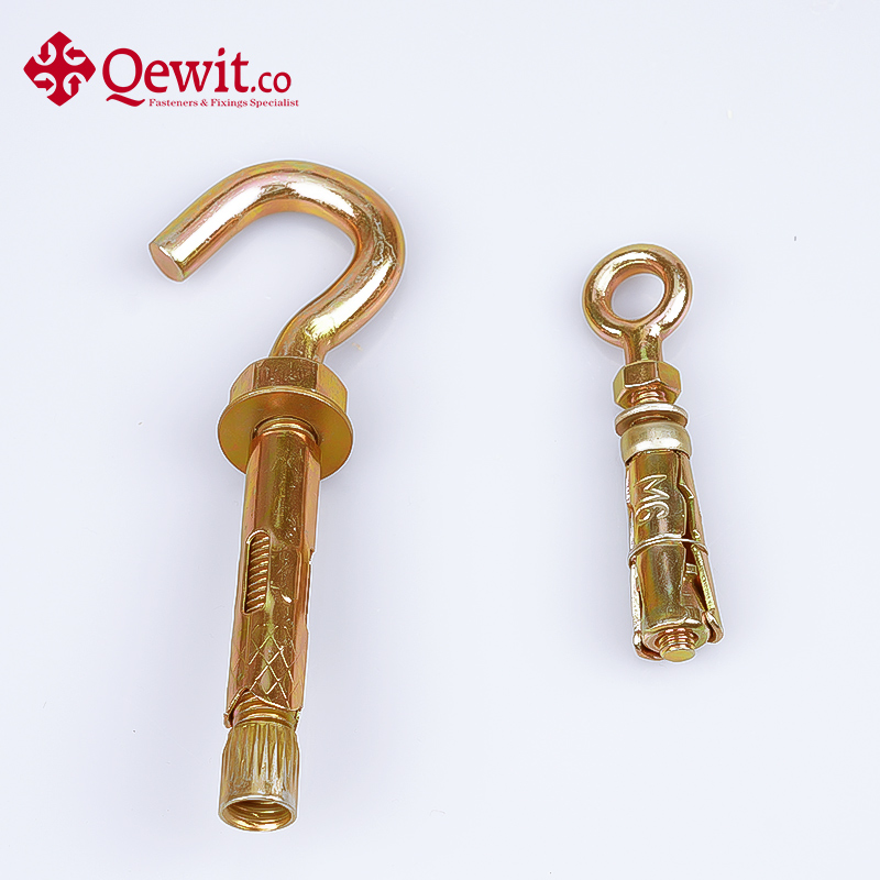 Анкерный болт с проушиной и крюком для бетона