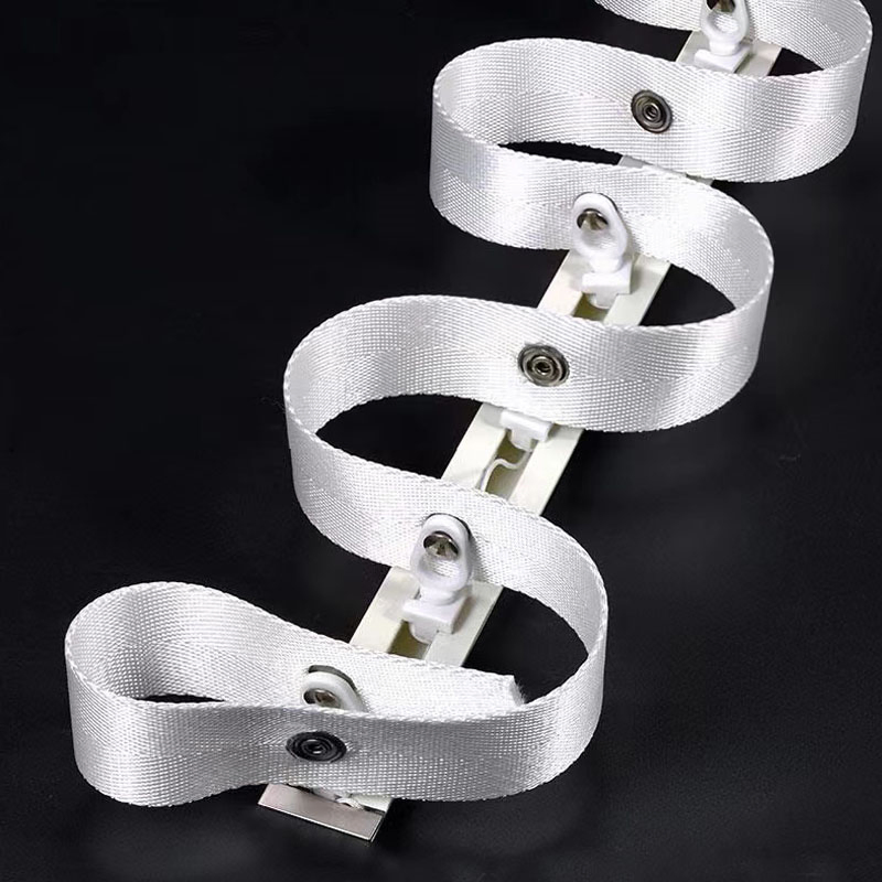 Manufacturer Home Decorative Modern Ceiling Ripple Fold Aluminum Hidden Curtain Track