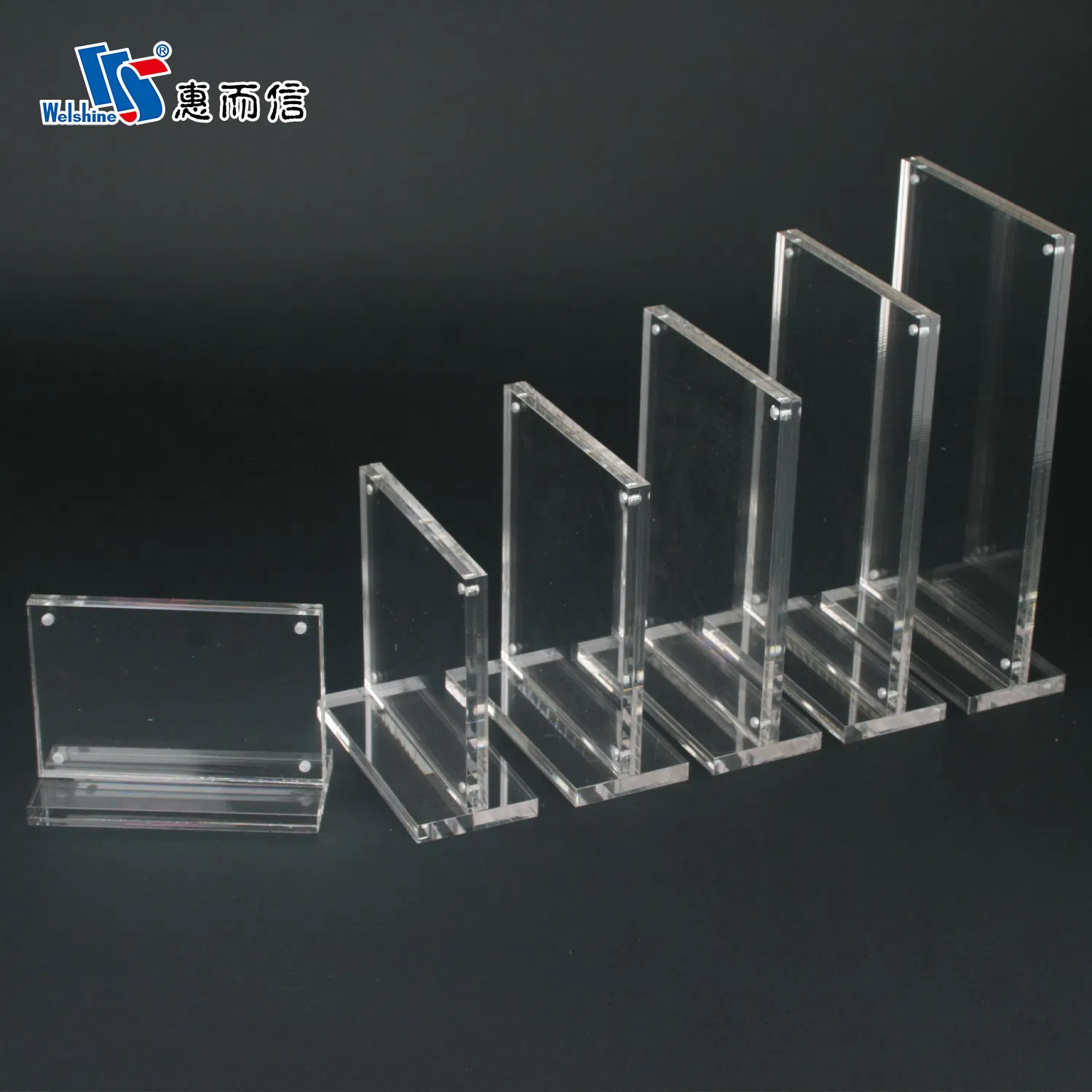 Triangle T L I Shaped Acrylic Menu Card Holders Acrylic Table Tent