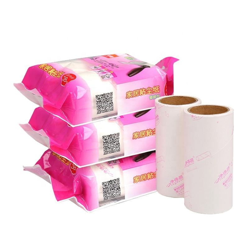 Cleaning Dust Clothes Hair Remover Replacement Sticky Paper Lint Roller Adhesive Refill