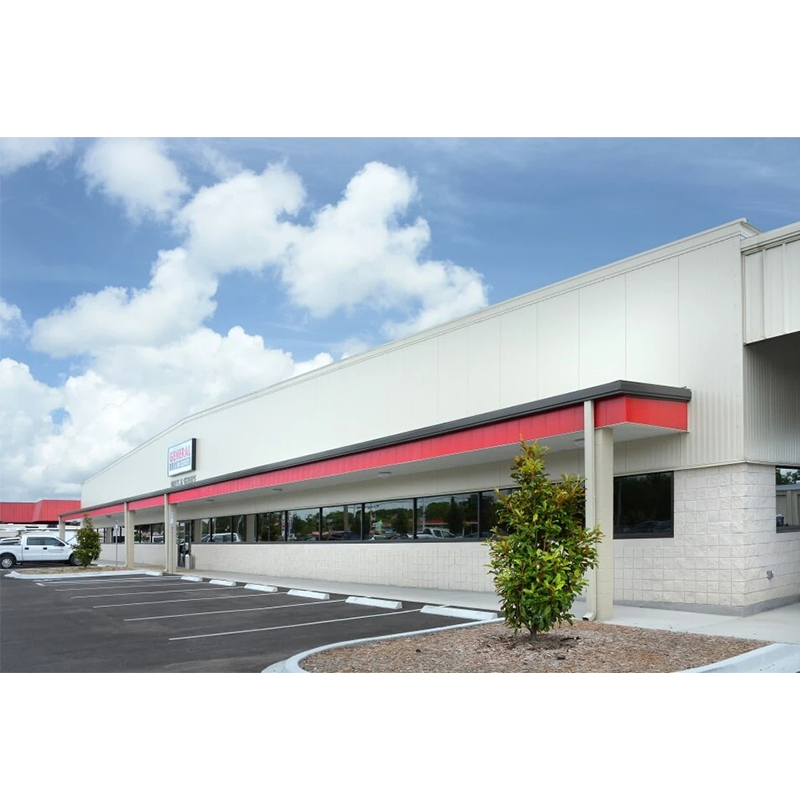 Customized Shed Wide Span Roof Industrial Steel Structure Building with Design