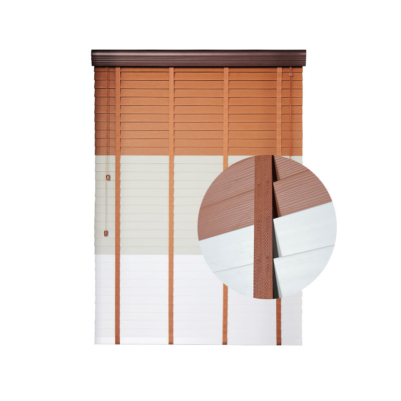 High Quality Classic 2-Inch Faux Wood PVC Blinds