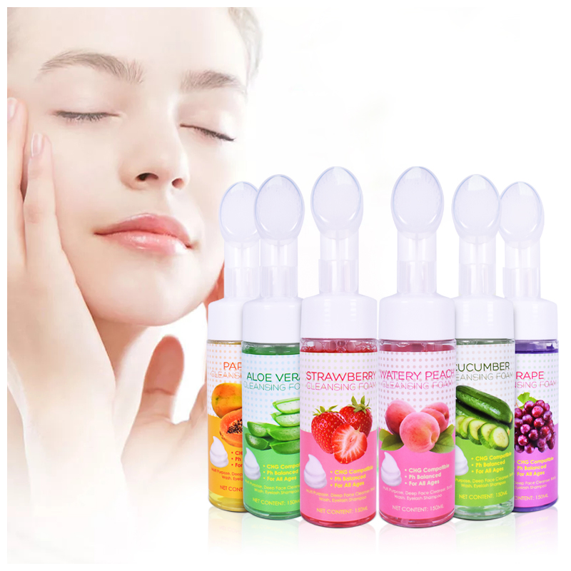 Custom Logo Face Wash Private Label Whitening Deep Cleansing Oil Control Skin Repairing Facial Cleanser