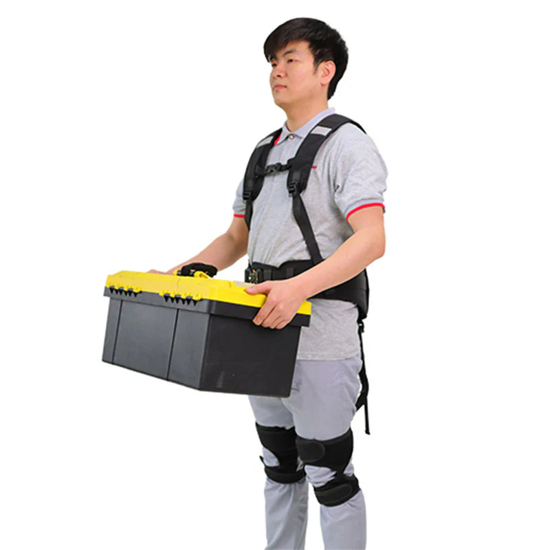 Soft Wearable Robotic Worker Exoskeleton Suit for Waist and Abdomen