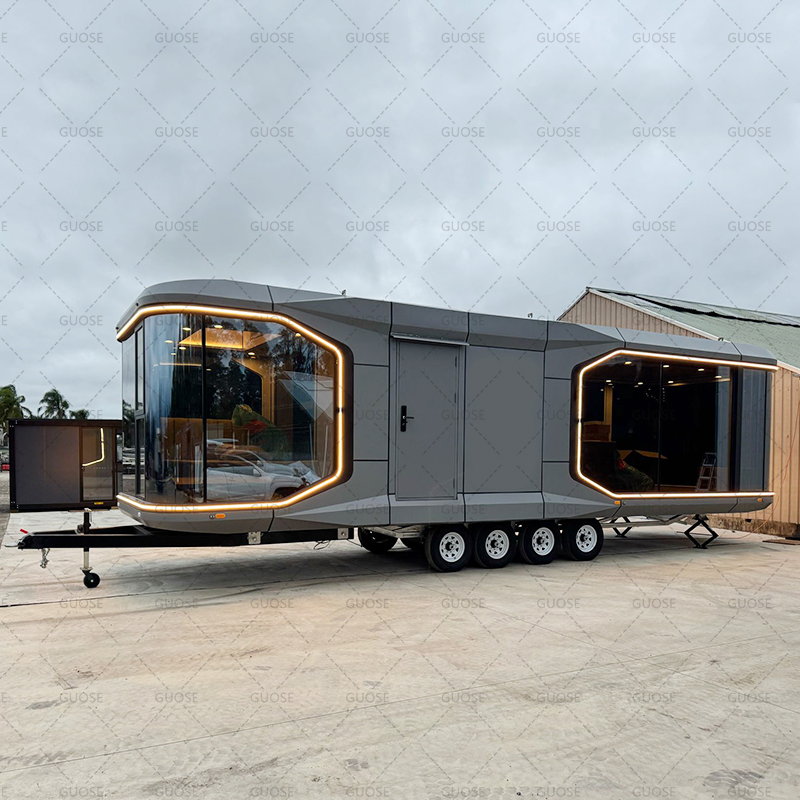 Mobile Homes Apple Cabin Space Capsule House Luxury Prefabricated Container Mini House Villa Tiny Modular Prefabricated House