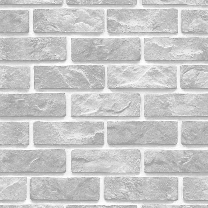 3D Retro Old Cultural Stone Imitation Brick Wallpaper Gray Red Antique Wallpaper Tea Room Tea House Decorative Wallpaper