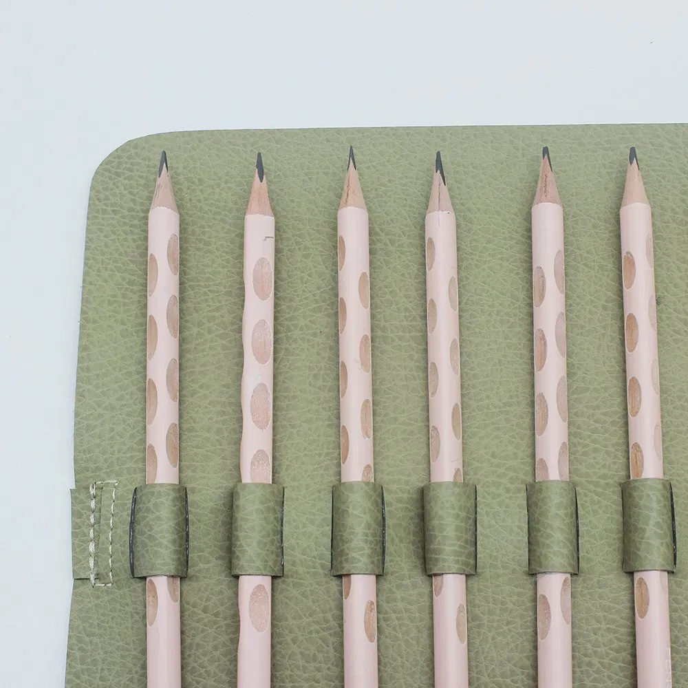 New Simple Stylus Pen Case Protective Case Portable Leather Pen Case