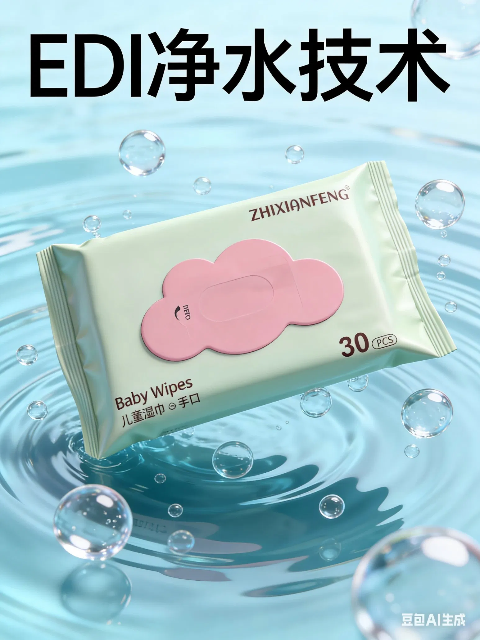 Sensitive Skin Baby Wipes: Soft Fragrance-Free Ultra-Absorbent and Natural