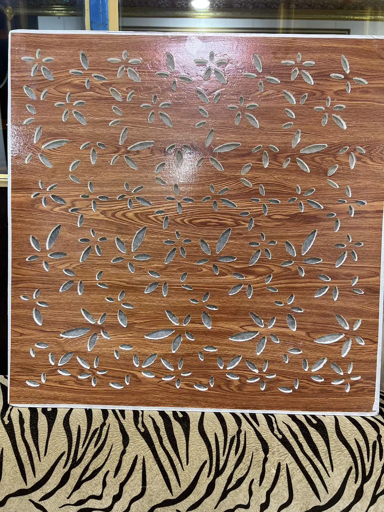 Design for Home Suspended Wooden Perforated PVC Gypsum False Ceiling Board Price
