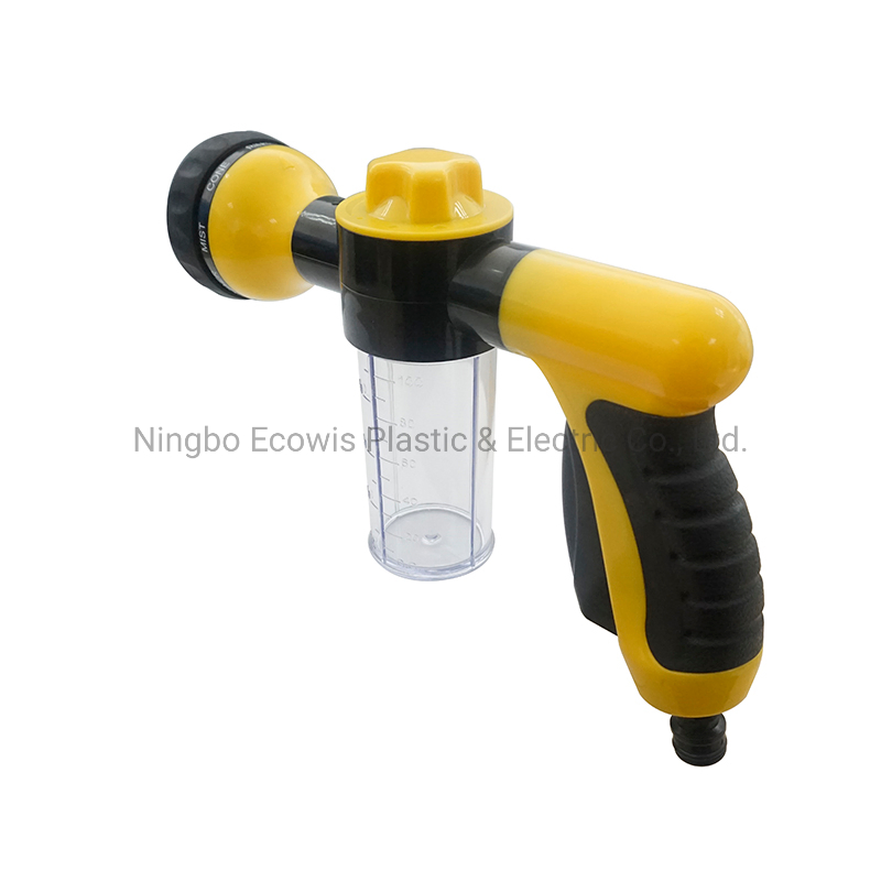 High Quality Plastic Soap Dispense 8 Patters Sprayer