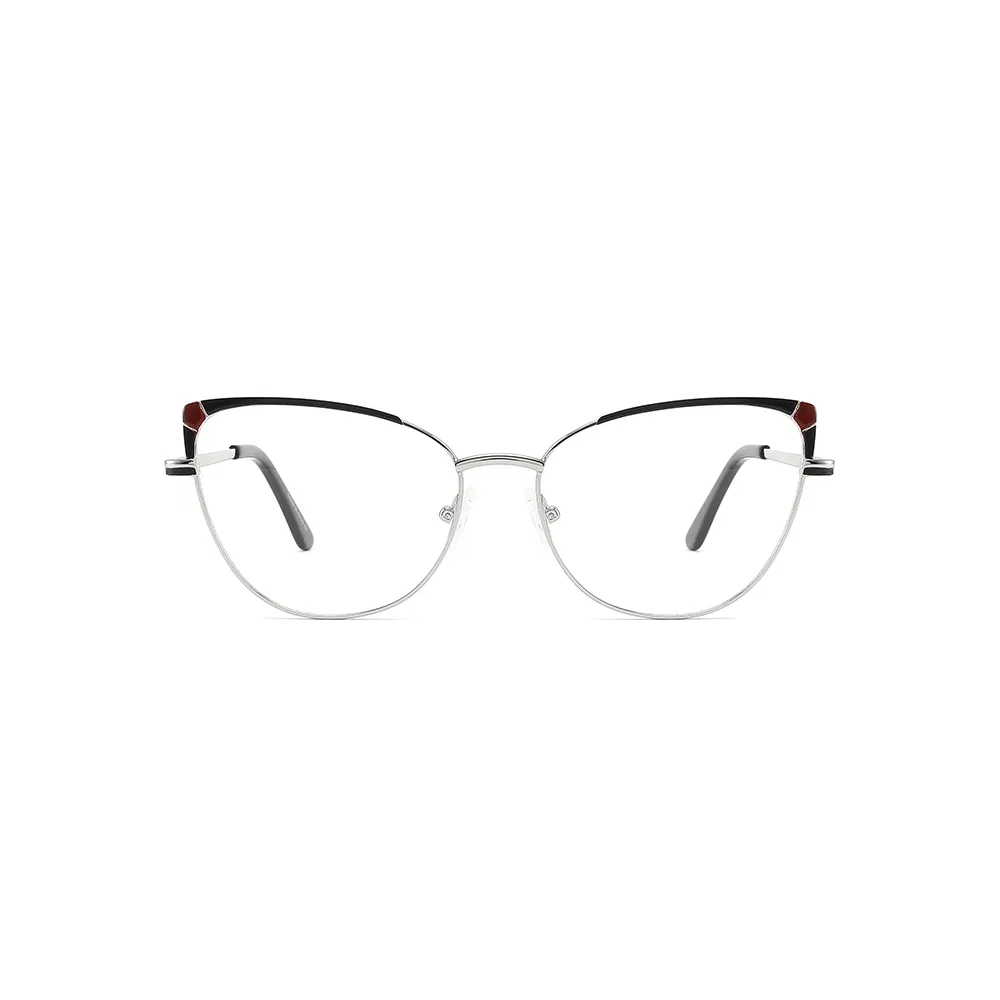 Harmonious Full Optical Frame Acetate Glasses Self-Adjusting Temples Pressure-Free Comfort