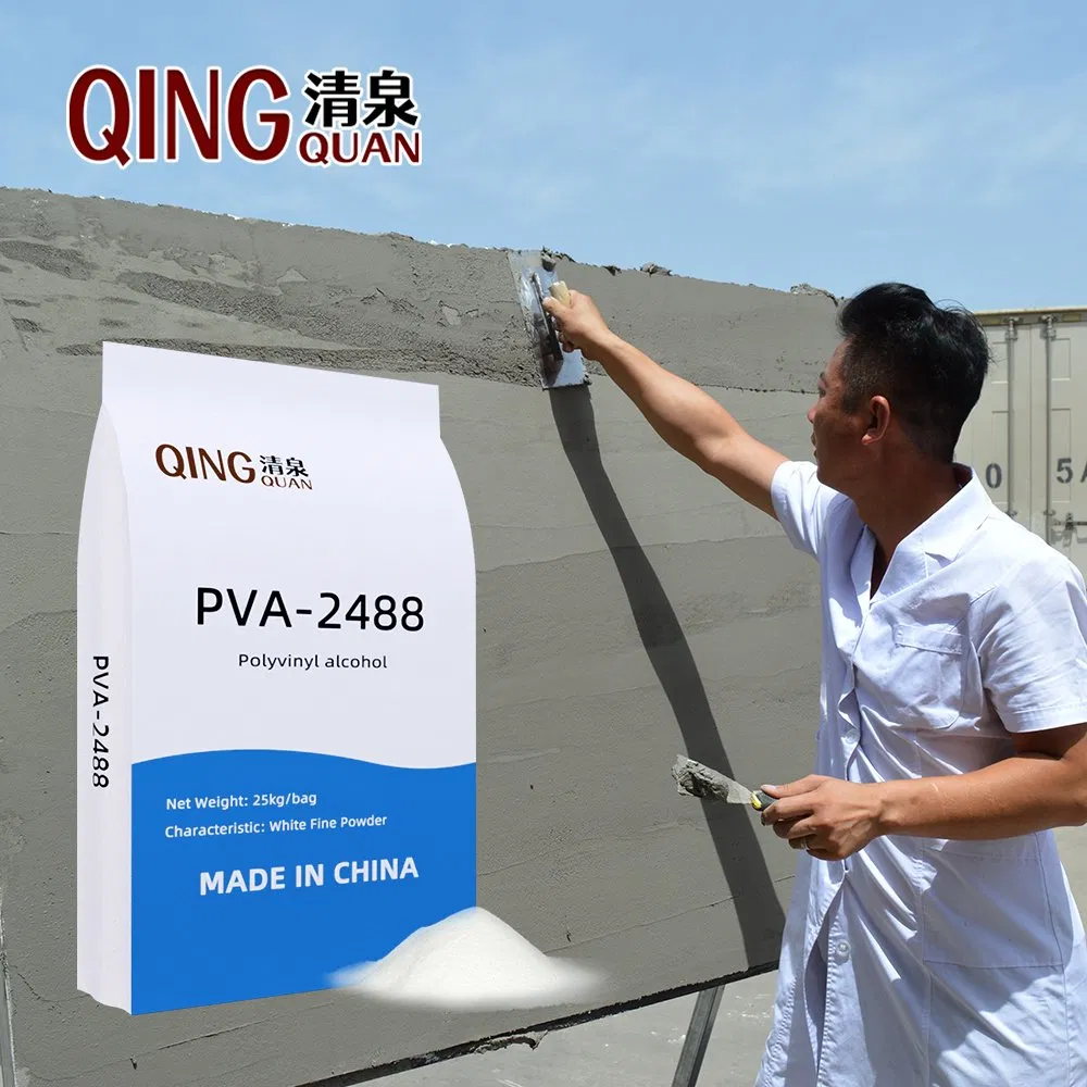 Polyvinyl Alcohol (PVA) Material Concrete and Mortar Bonding Agent PVA 2488 China
