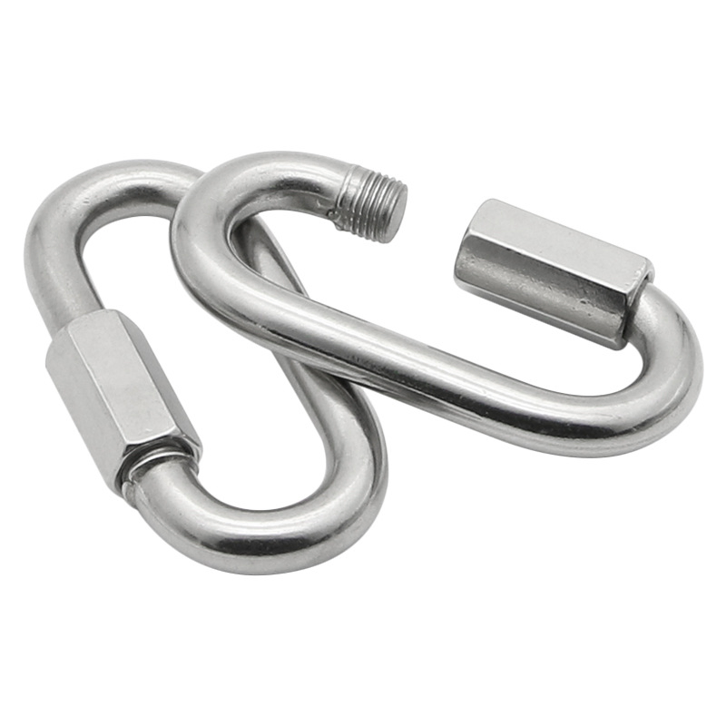 Heavy Duty Quick Threaded Chain Links in 304 Stainless Steel