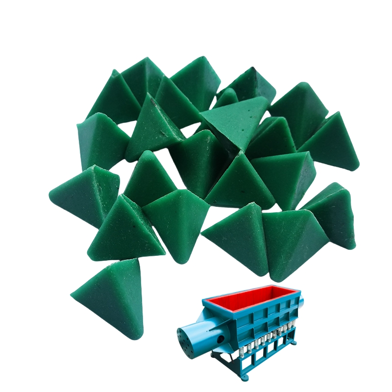 Factory Outlet Green Plastic Media for Deburring Tumbling Vibratory Machine