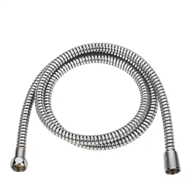 White 1.5m Flexible PVC Shower Hose for Hand Shower