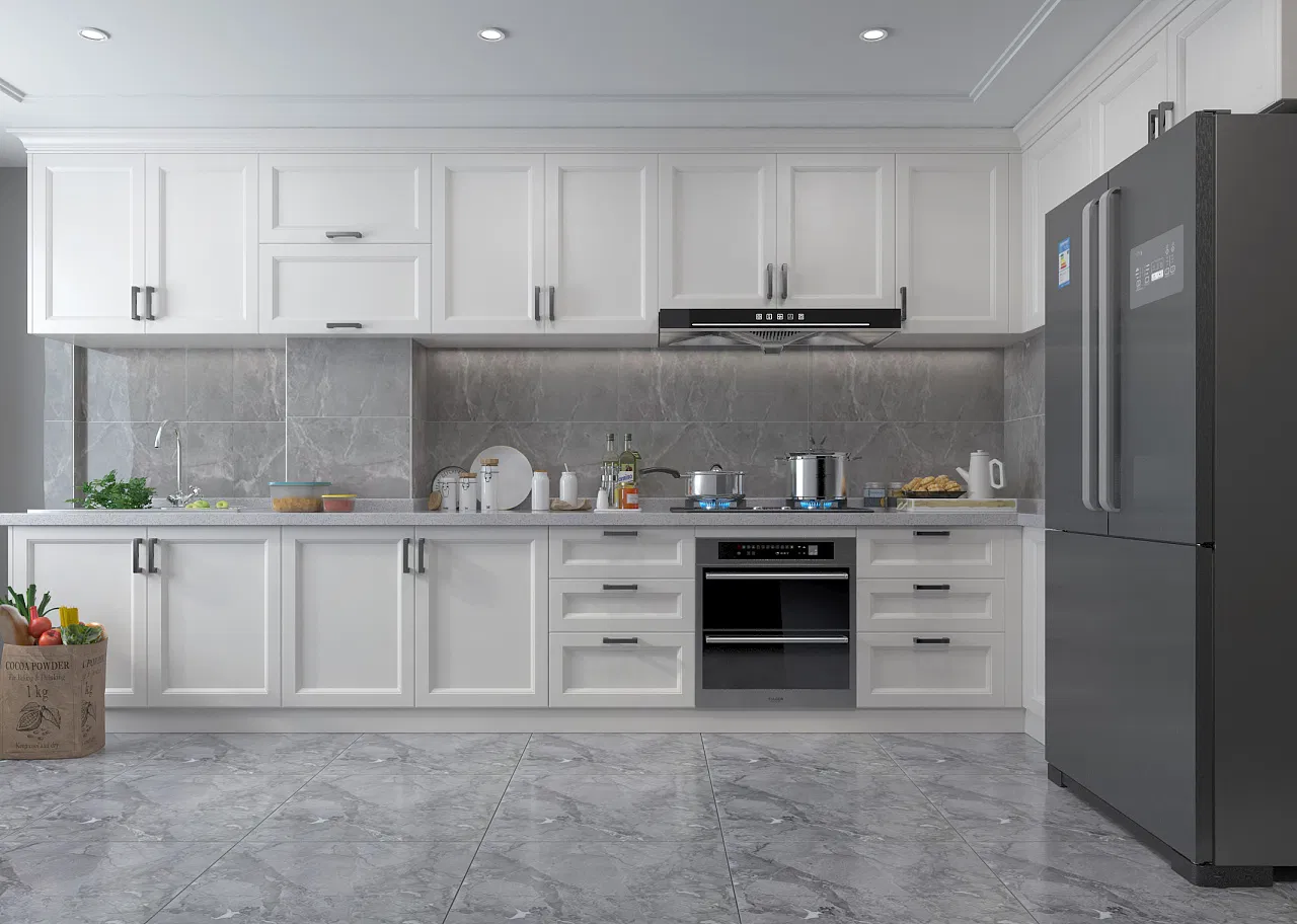 Aluminum Profile Furniture Skirting Board PVC Mounted Base Kitchen Floor Baseboard
