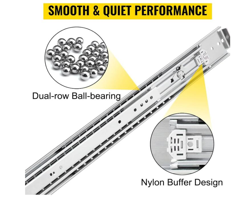 76mm Wide 60-Inch Heavy-Duty Slide Lock