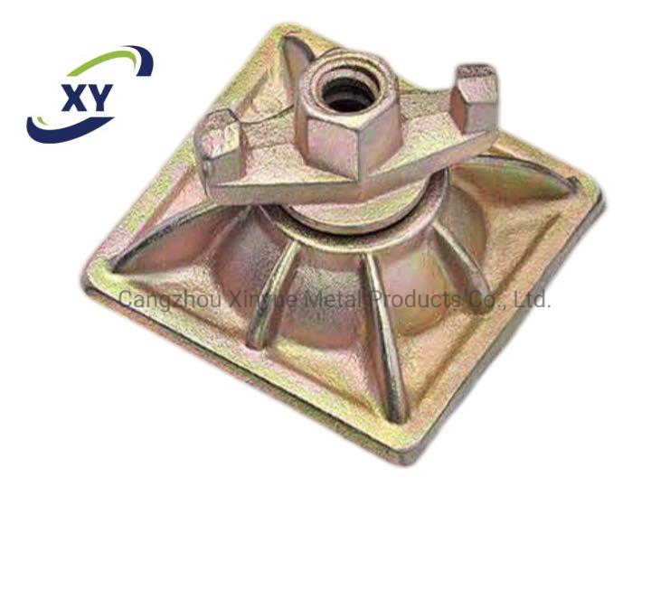 Formwork Tie Rod System Accessories Wing Nut Plate Nut Anchor Nut for Construction Accesspories