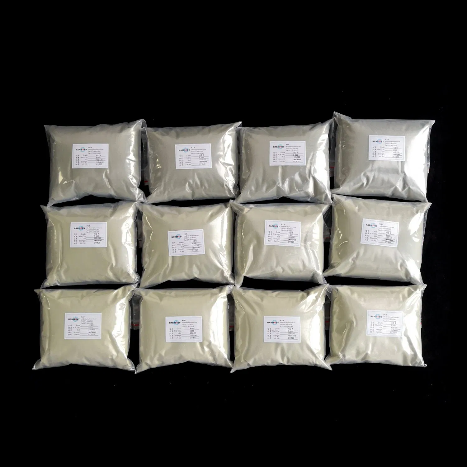 Golden Color Monocrystalline Reshaped Mesh Diamond Powder for Metal/ Vitrified