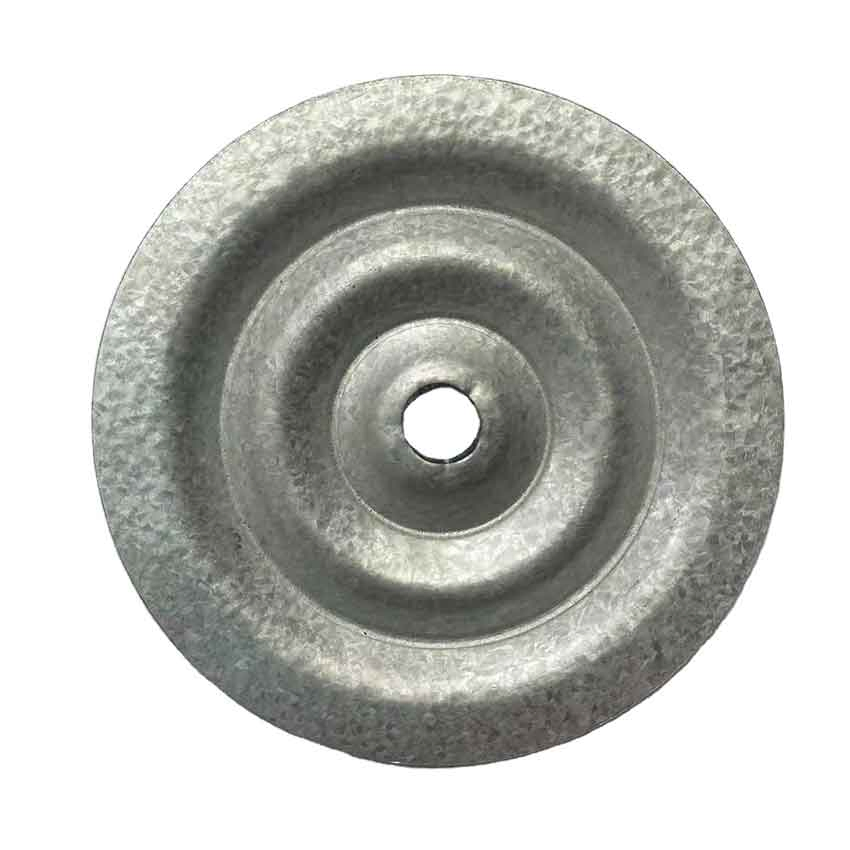 Fixed Metal Roofing Barbed Round Plate with Tpo PVC Membrane