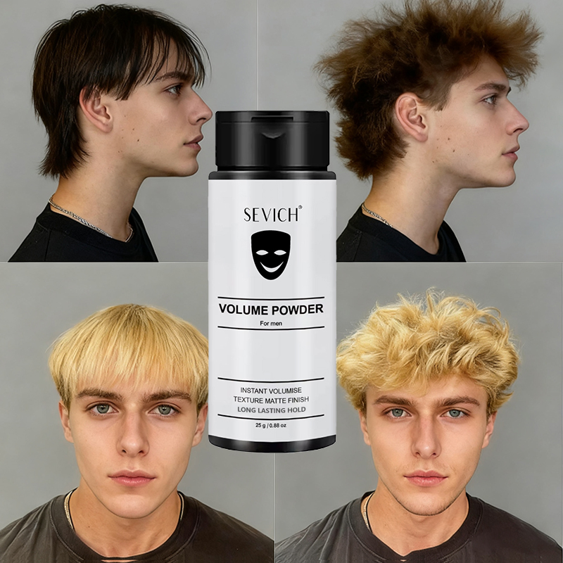 Best Selling Sevich 25g OEM/ODM Instantly Texture Powder Hair Styling Dust Volume Powder for Men