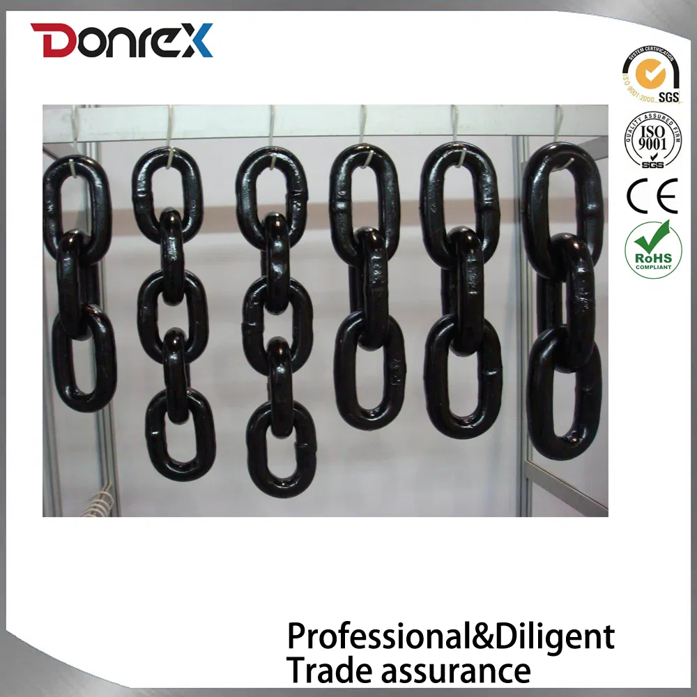 Alloy Steel G80 High Tensile Chain with Black Painting