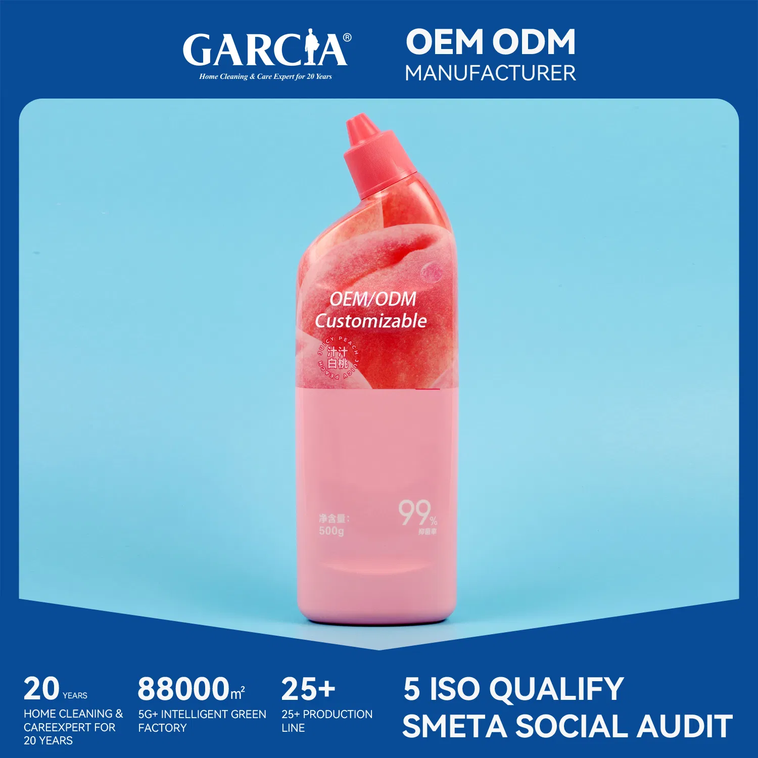Automatic Toilet Cleaning System Strong Decontamination Fragrant Toilet Cleaner Liquid High-Efficiency Cleaning