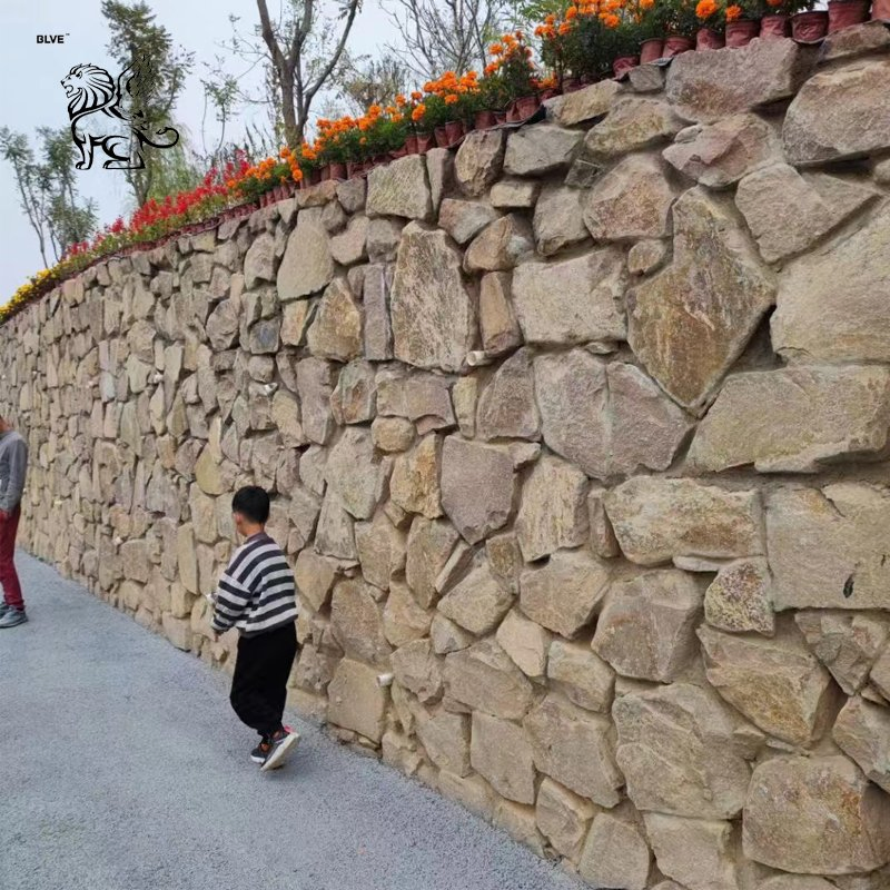 Outdoor House Decoration Natural Stone Veneer Panel Exterior Culture Stone Wall Cladding Factory Wholesale