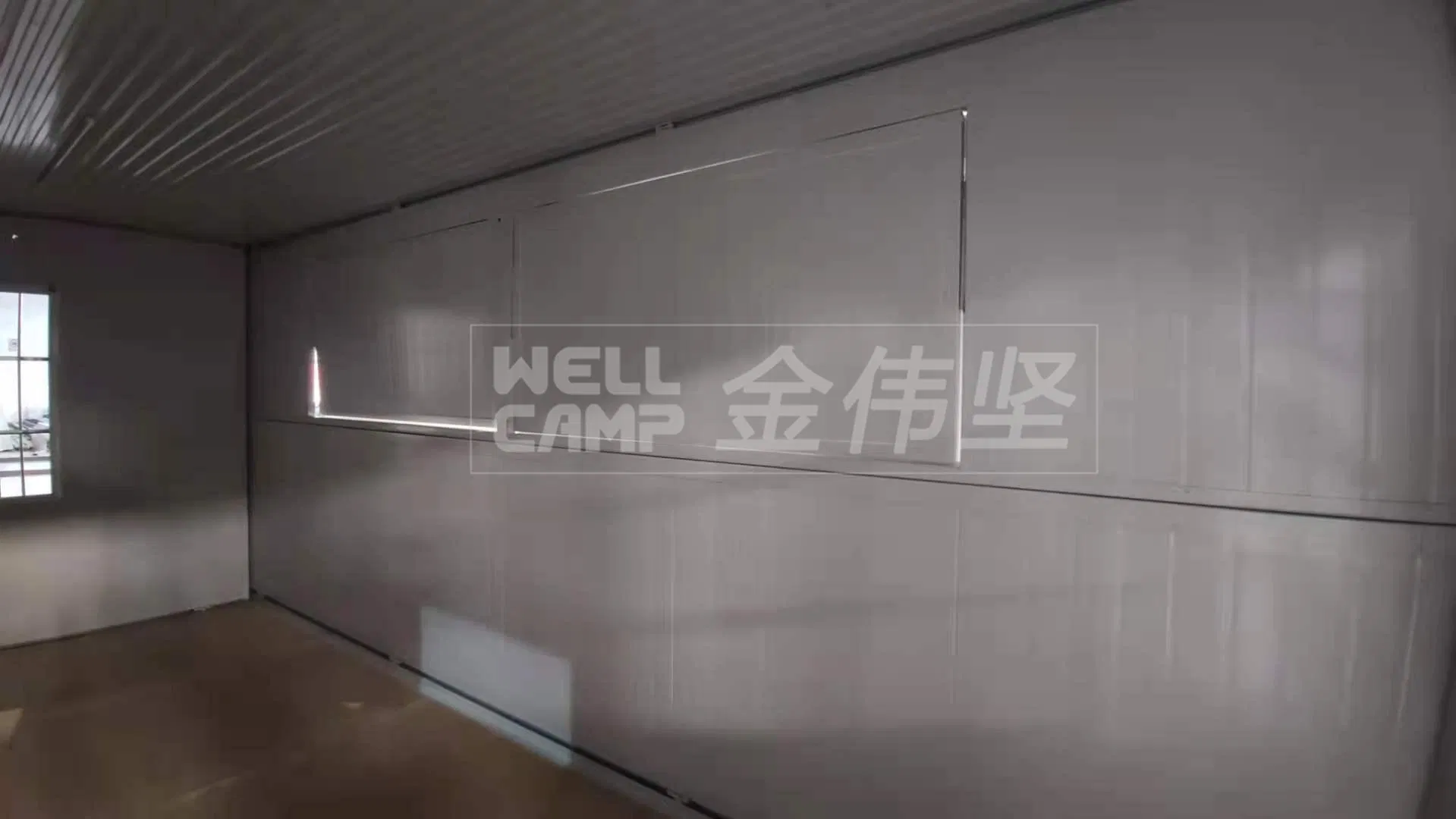 Steel Panel Luxury Prefab Expandable Equipment Folding Container Shop