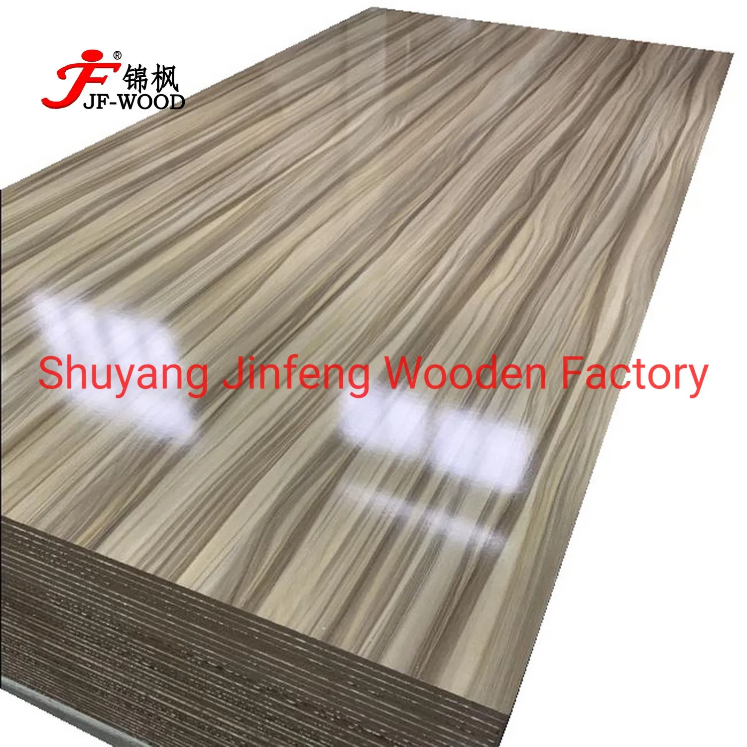 Melamine Faced Laminated Board Plywood HDF MDF Blockboard UV Coated MDF Board Size 4FT*8FT 4FT*9FT 4FT*10FT