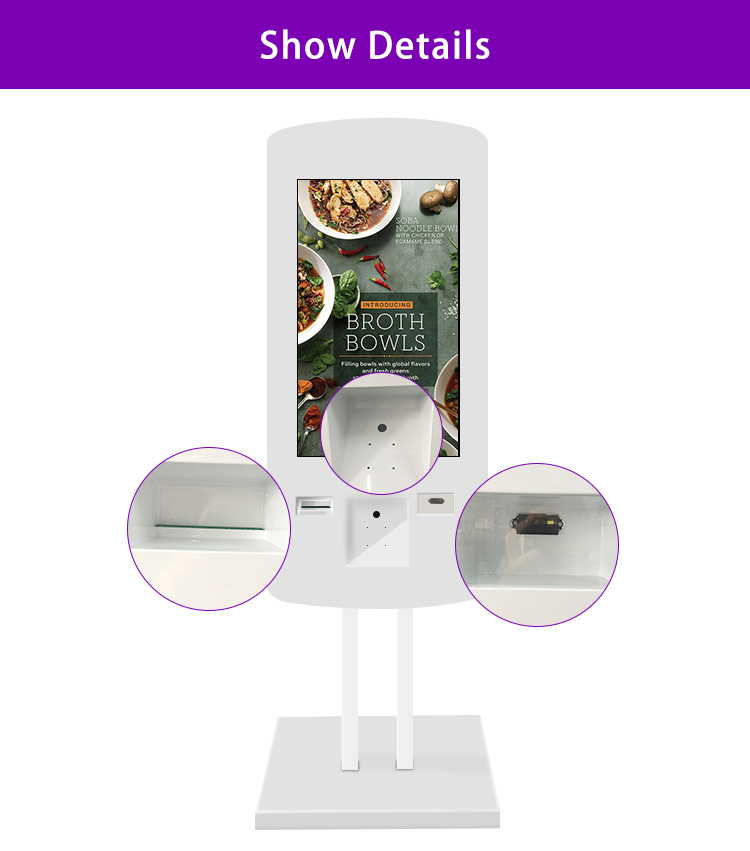 Floor Standing 43 Inch Android Video LCD Advertising Player Sinage Display Kiosk Digital Touch Screen Signage Display