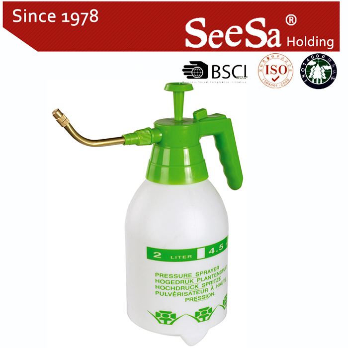 1L 1.5L 2L Mini Plastic Hand Pressure Hand Pump Manual Garden Mist Sprayer