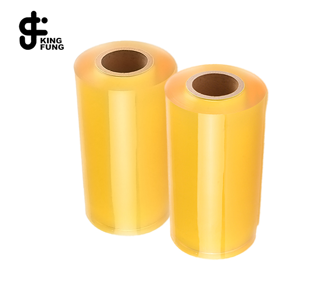 PVC Food Cling Wrap Transparent Clear Stretch Jumbo Roll Film for Packaging