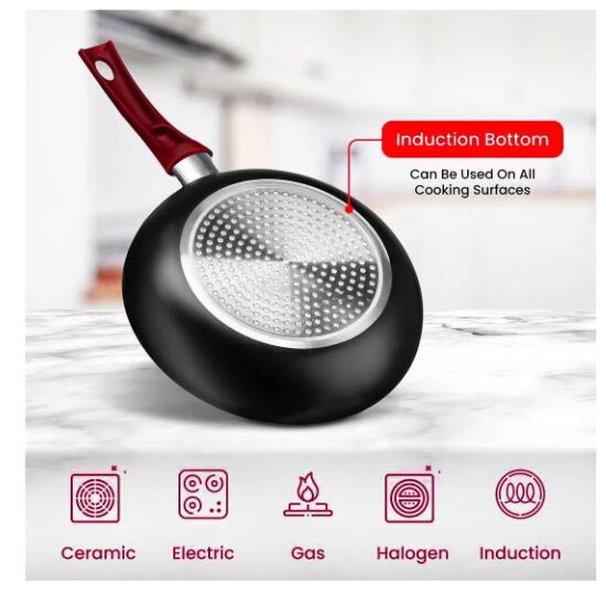 High Capacity Household Kitchen Pots and Pans Non-Stick Cookware Set