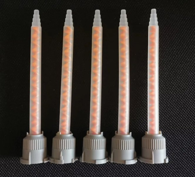 Одноразовый статический смеситель HJ-BX516S для двухкомпонентных систем