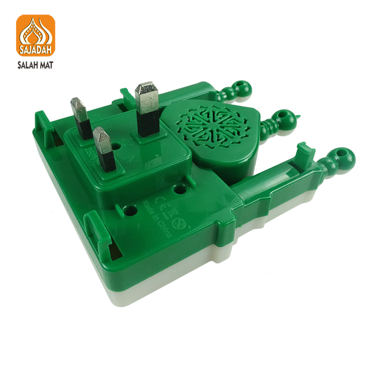 2025 Shantou Sajadah Zk70 24 Hour Non-Stop Quran Player Plug Customized Plug Muslim Gift in LED Light