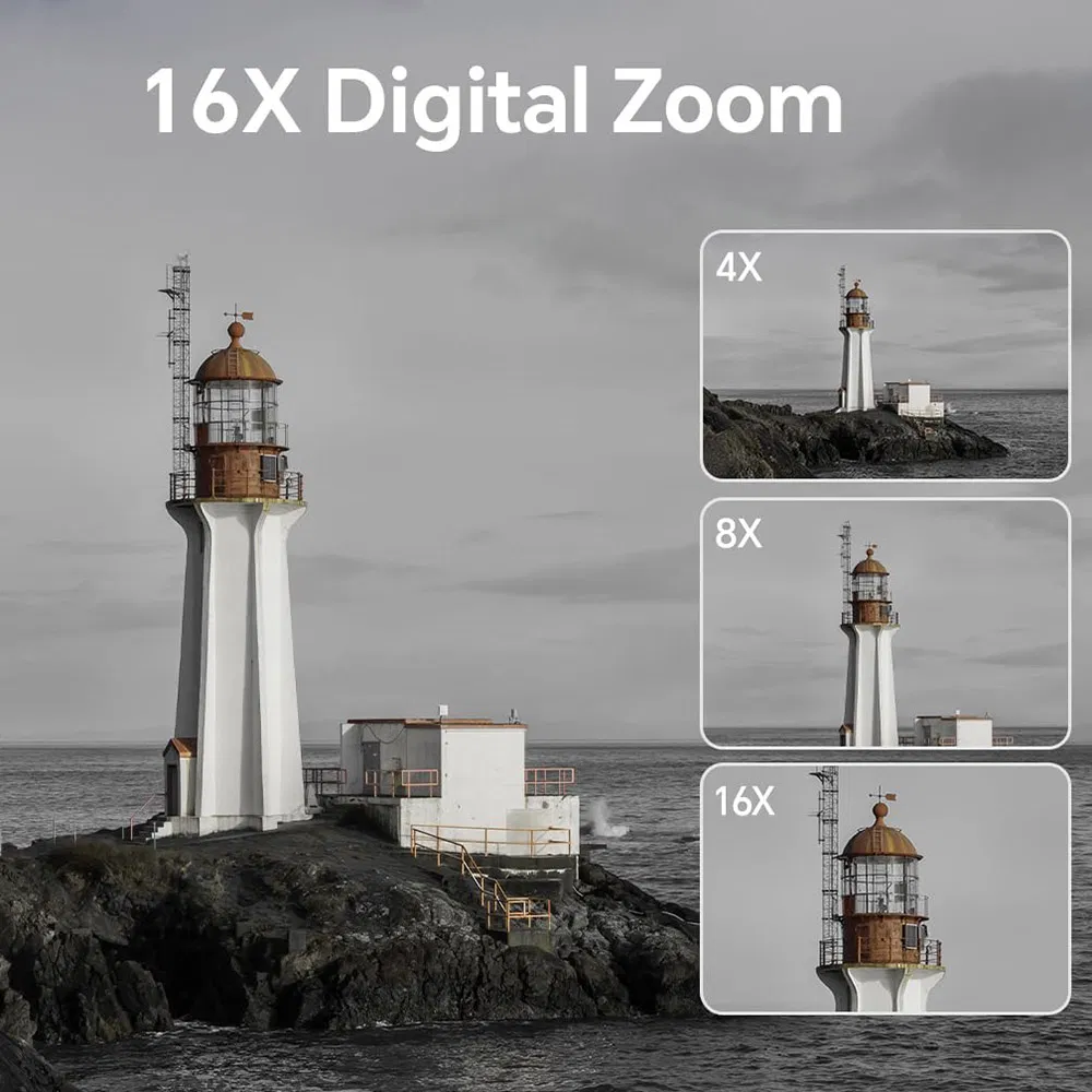 DC226 48MP Digital Camera, 8K HD Video Selfie Camera with 64GB Memory Card - EU Plug