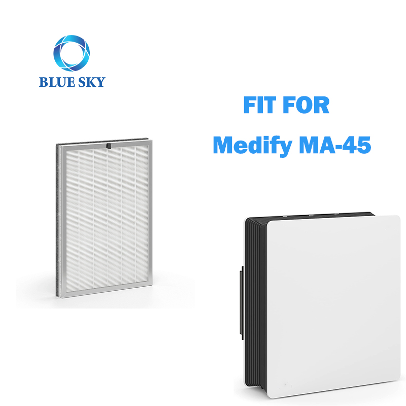 H14 HEPA Activated Carbon Filters Ma 45 Replacement for Medify Ma-45 Air Purifiers Part # Ma-45r-1